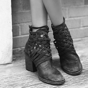 Free People Carrera Booties Sz 9